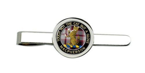 Macpherson Scottish Clan Tie Clip