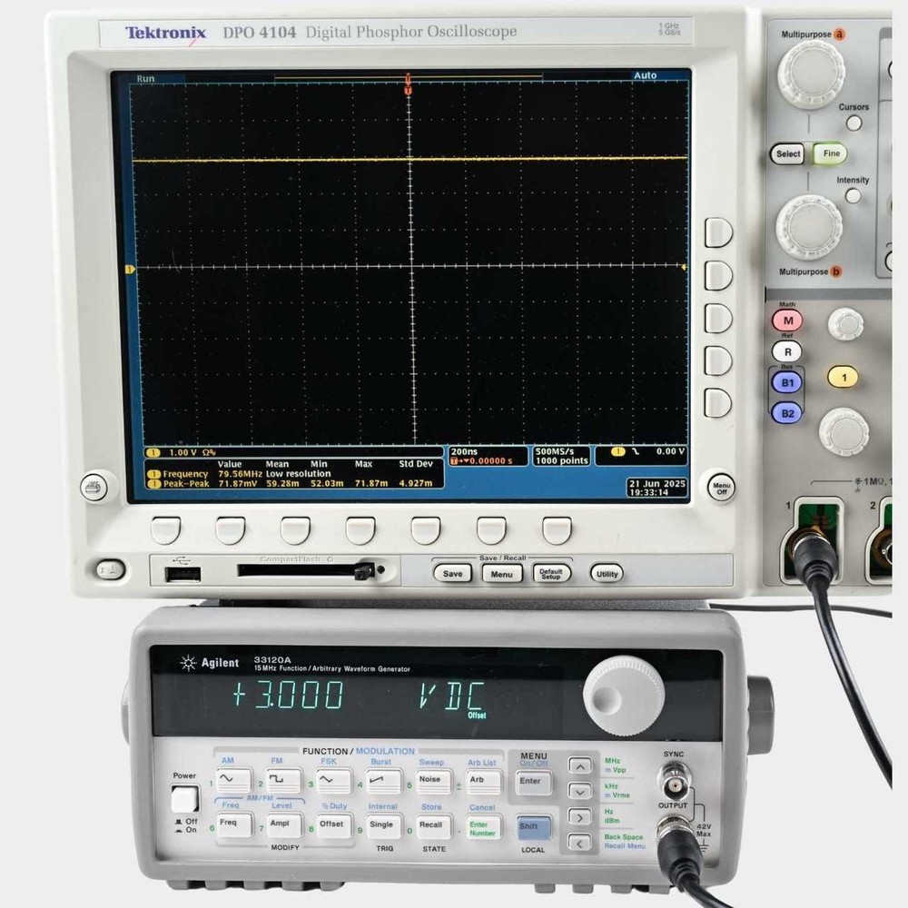 Agilent 33120A 15 MHz Function Arbitrary Waveform Generator REFURB, CALD, NICE