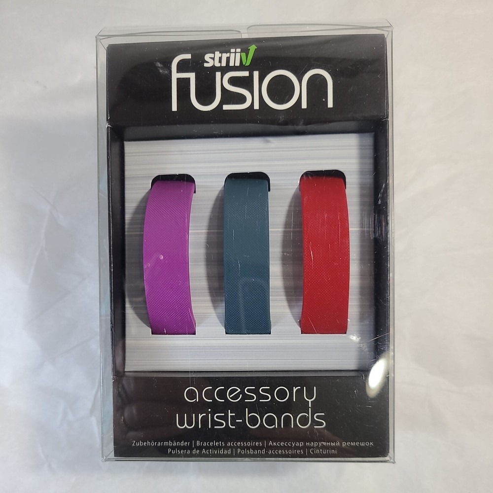 3 Colorful ACCESSORY WRIST BANDs