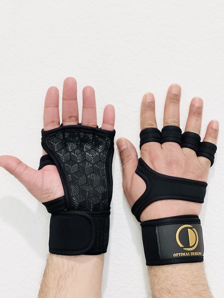 Ventilated Weightlifting Exercise Workout Cross Training Gym Gloves