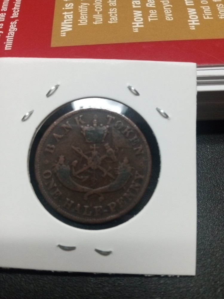 1852 Upper Canada 1/2 Cent Free Shipping!!! #1
