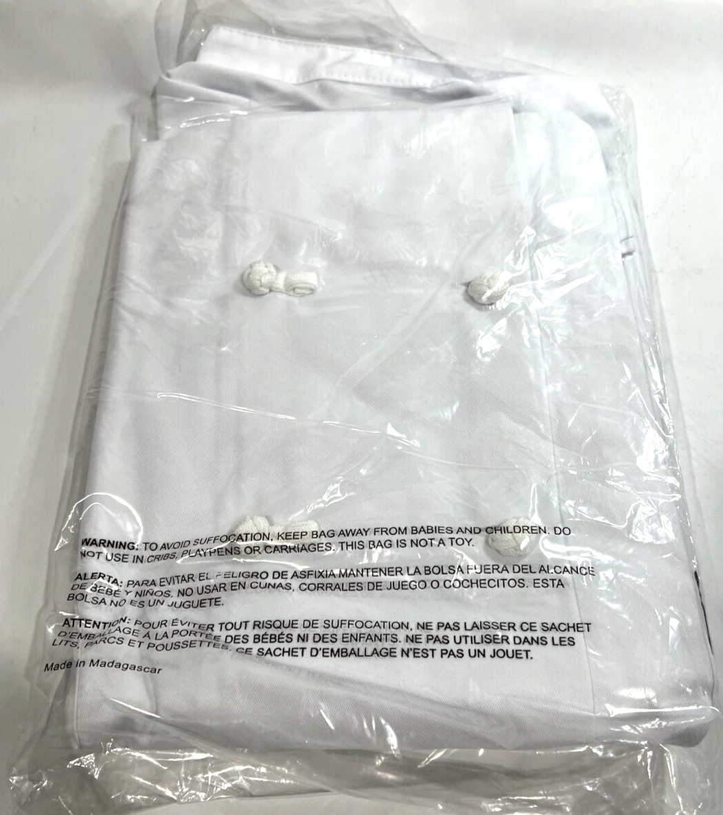 Chef Trends Chef Coat Premium Knot Button Down White 3XL