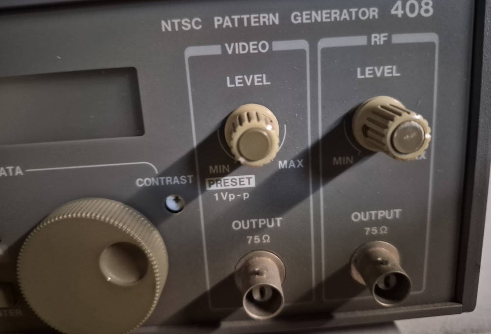 Vintage Leader NTSC Pattern Genarator 408