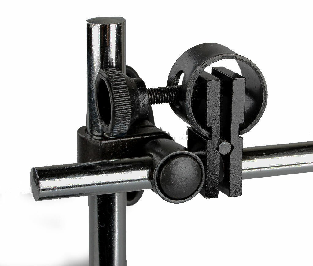 Universal Magnetic Base Holder 132lbs Force & 1" Dial Indicator White Face