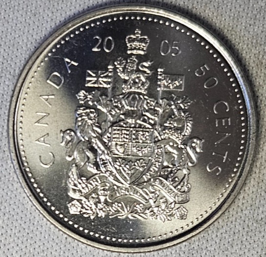 Canada 2005 50 Cents Mint State #AB298