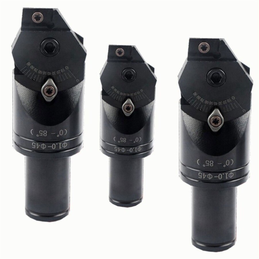 Straight Shank Adjustable Multi-functional Chamfer Milling Cutter Arbor / Insert