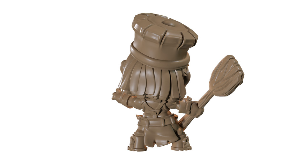 Capsule Chibi - Gluten Mage
