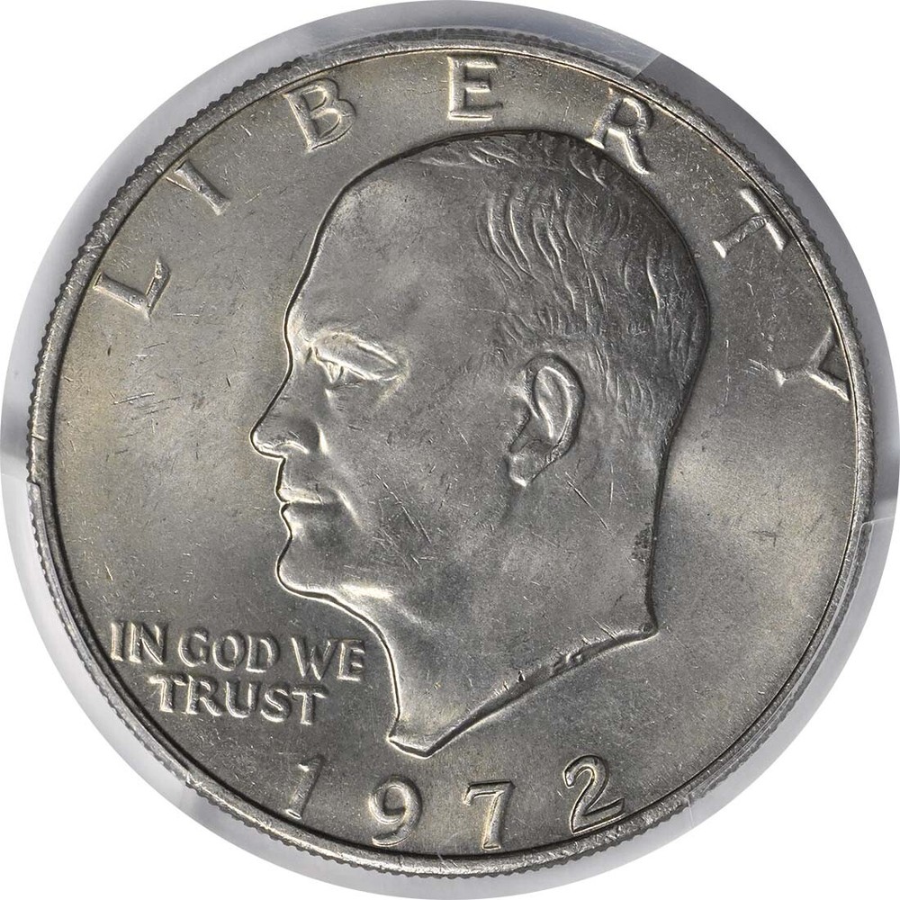 1972 Eisenhower Dollar Type 2 MS65 PCGS