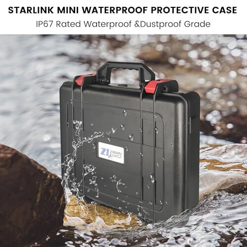 Hard Case for Starlink Mini,with Dual Layer Customizable Starlink Mini Case