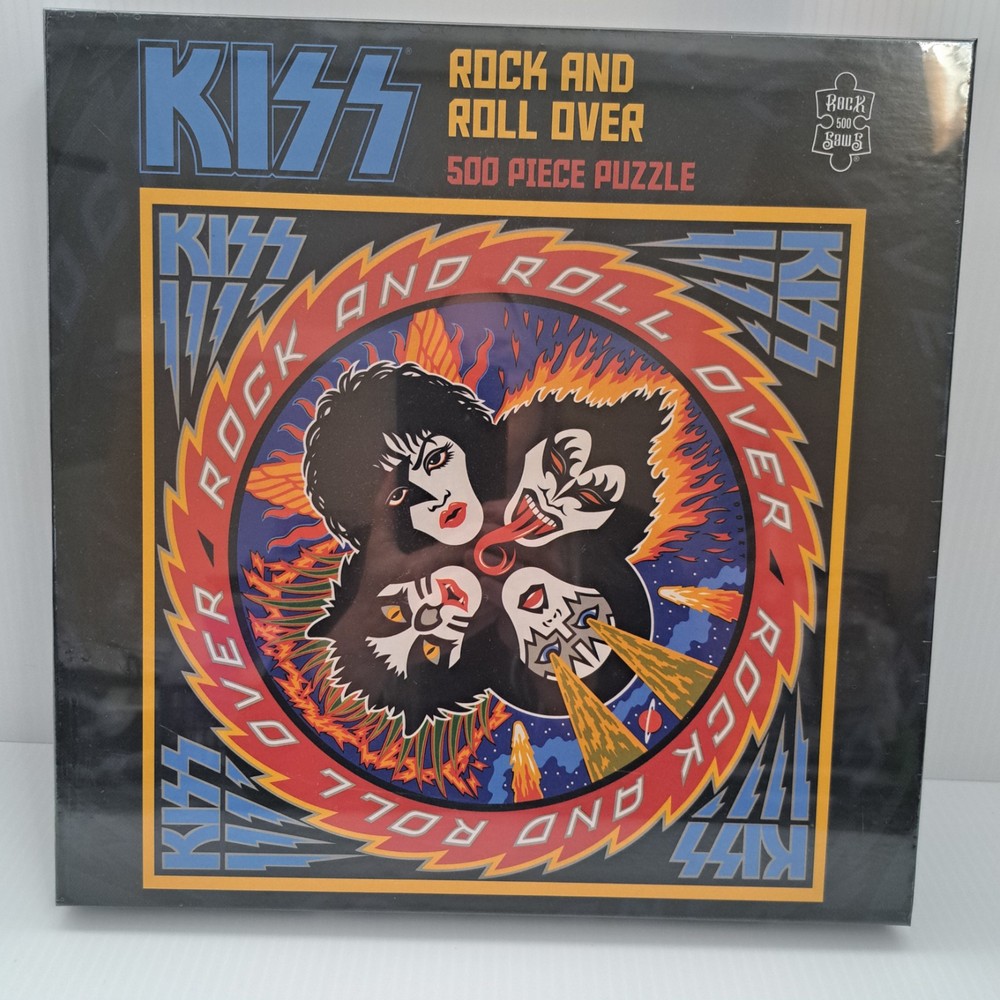 KISS 500 Piece Puzzle Rock and Roll Over