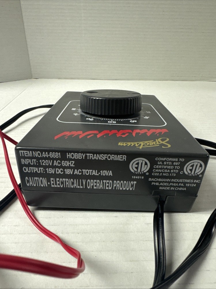 Spectrum Magnum 44-6681 Variable DC Hobby Transformer Train Controller