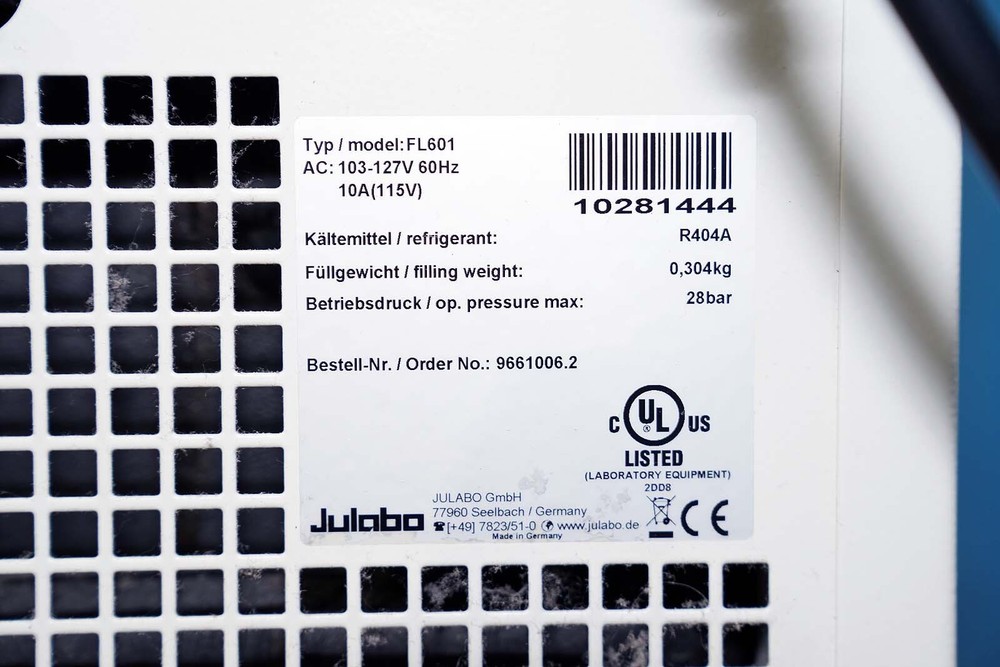 Julabo FL601 Recirculating Water Cooler