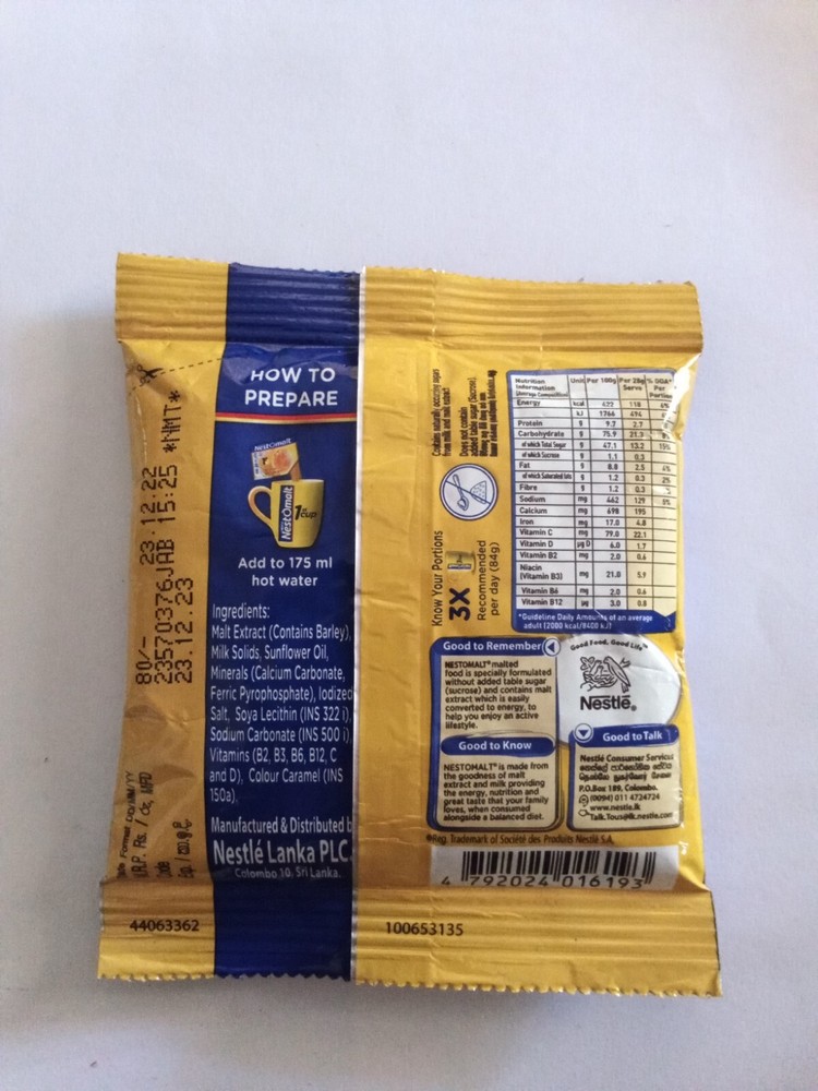malted food drink