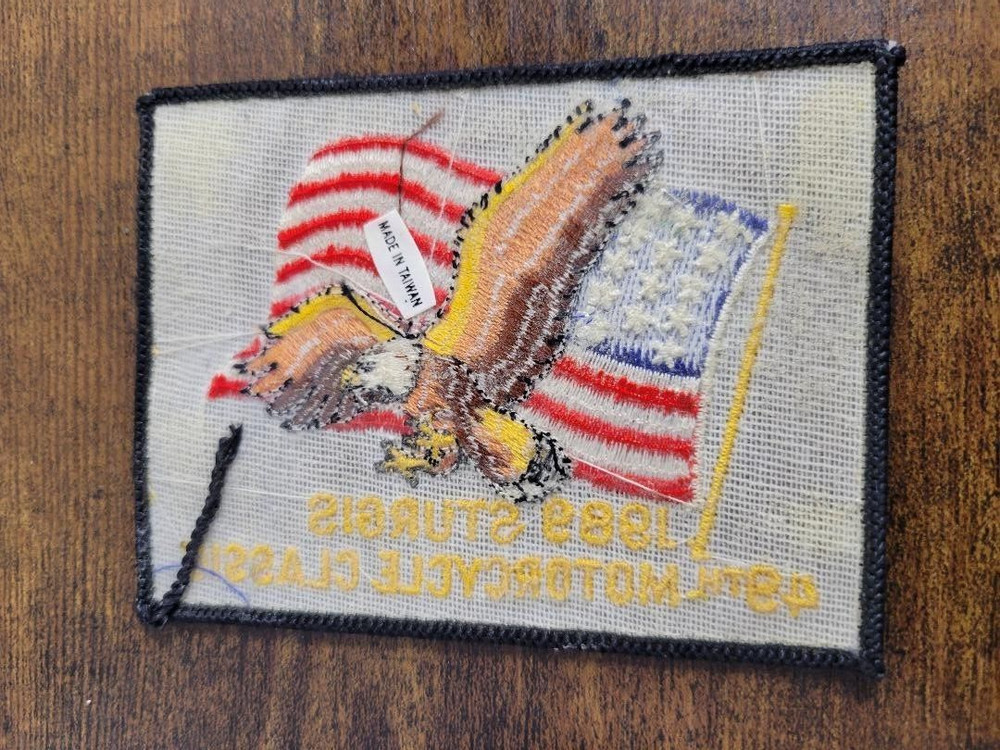 Harley Davidson 1989 Sturgis 49th Motorcycle Classic Patch