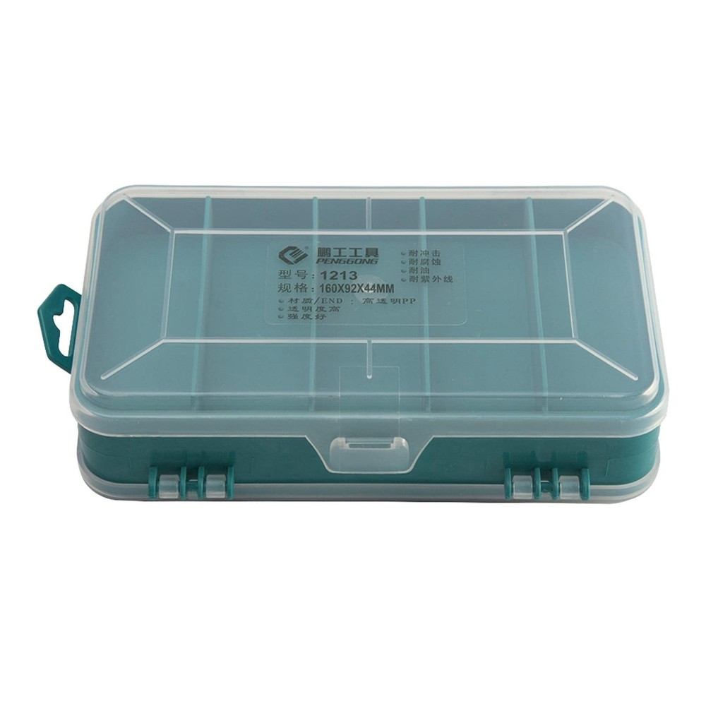 1pc Double-Side Hardware Storage,Excellent for Screws Nuts and Bolts,Multi Co...