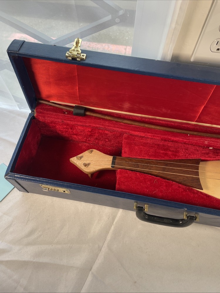 ROOSEBECK 3-STRING REBEC w/ BOW & HARD CASE