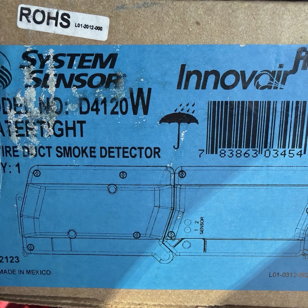 System Sensor D4120W - Same Day Shipping (SEALED)