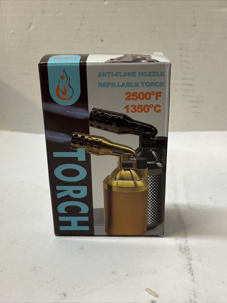 Torch Anti flare Nozzle Refillable Torch