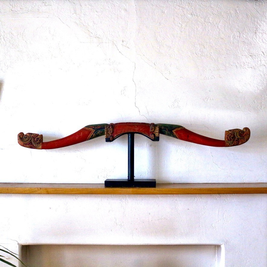Vintage Backstrap Loom On Stand