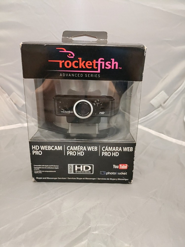 Rocketfish RF-HDWEBL10 1080p HD Camera Webcam