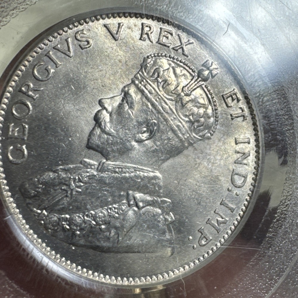 1911 Canada 25c PCGS MS64, Flashy White Example