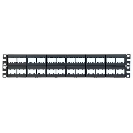 Panduit Cpp48wbly Patch Panel, Mini-Com, Rack Mt, 48 Port