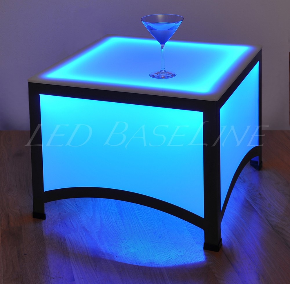 17.5" LED END TABLE MODERN COLOR CHANGING