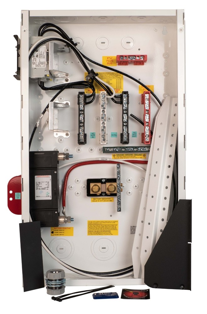 MidNite Solar MNE250STSLT E-Panel with 250A/125VDC Panel Mount Circuit Breaker