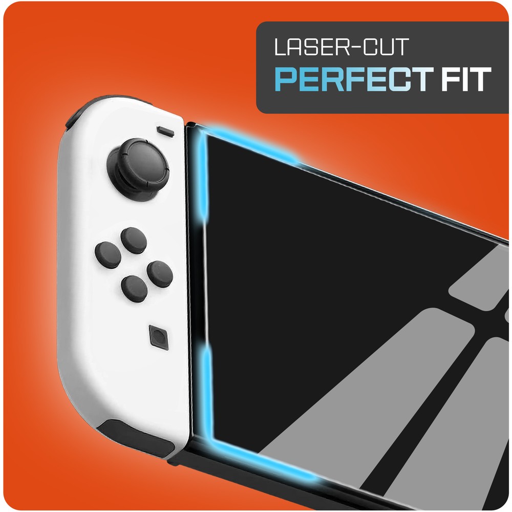 Screen Protector for Nintendo Switch OLED (2021) UHD Tempered Glass Guard