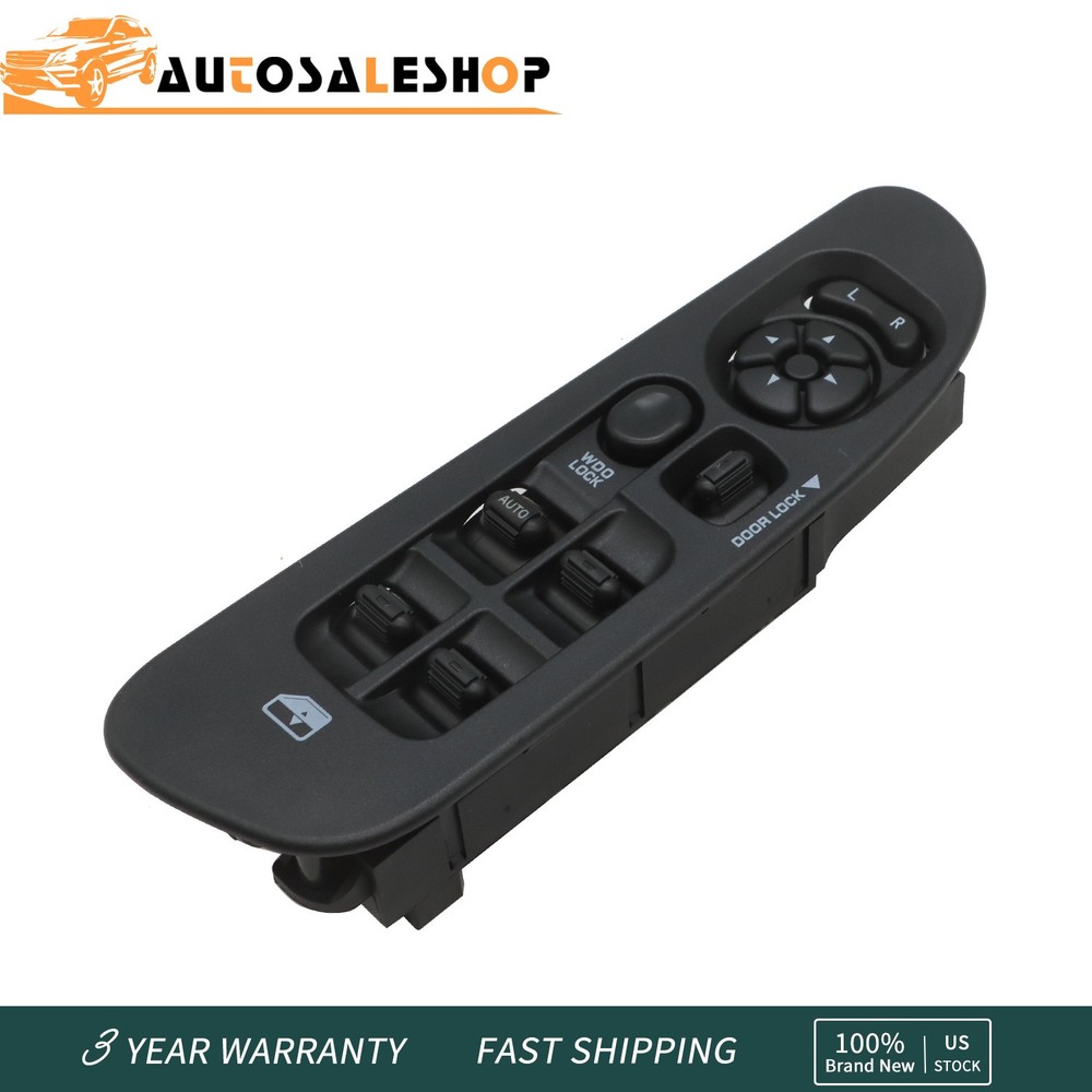 For 02-10 Dodge Ram 1500 2500 Driver Side Door Window Switch Panel Control&Bezel