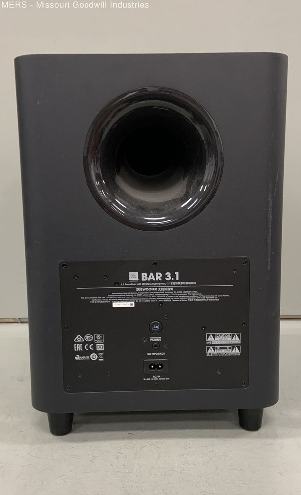 JBL Bar 3.1 Wireless Subwoofer.