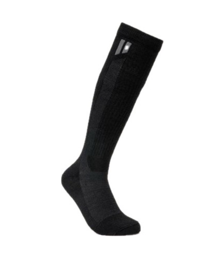 HOLLOW Performance Alpaca Compression Socks in Black - Size Medium