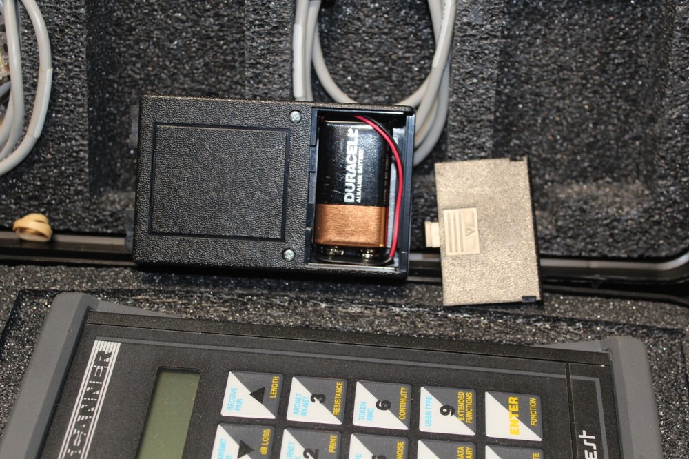 MICROTEST Bundle MT350 Scanner/Power Cord/Case/Mannuals/Cables +More