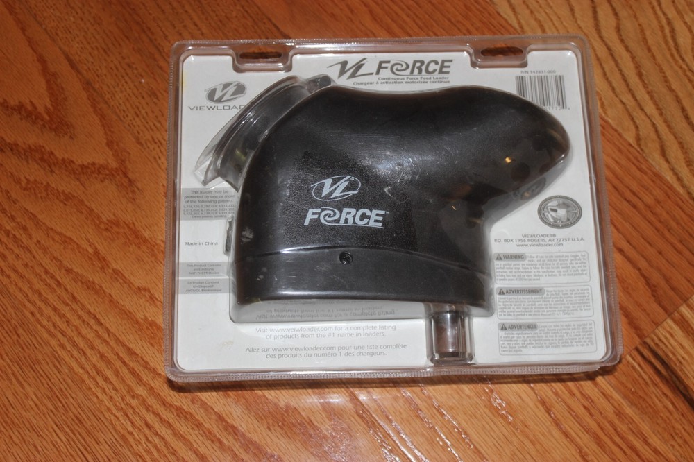 VIEWLOADER VL FORCE ELECTRONIC PAINTBALL LOADER HOPPER 200 Round New Sealed