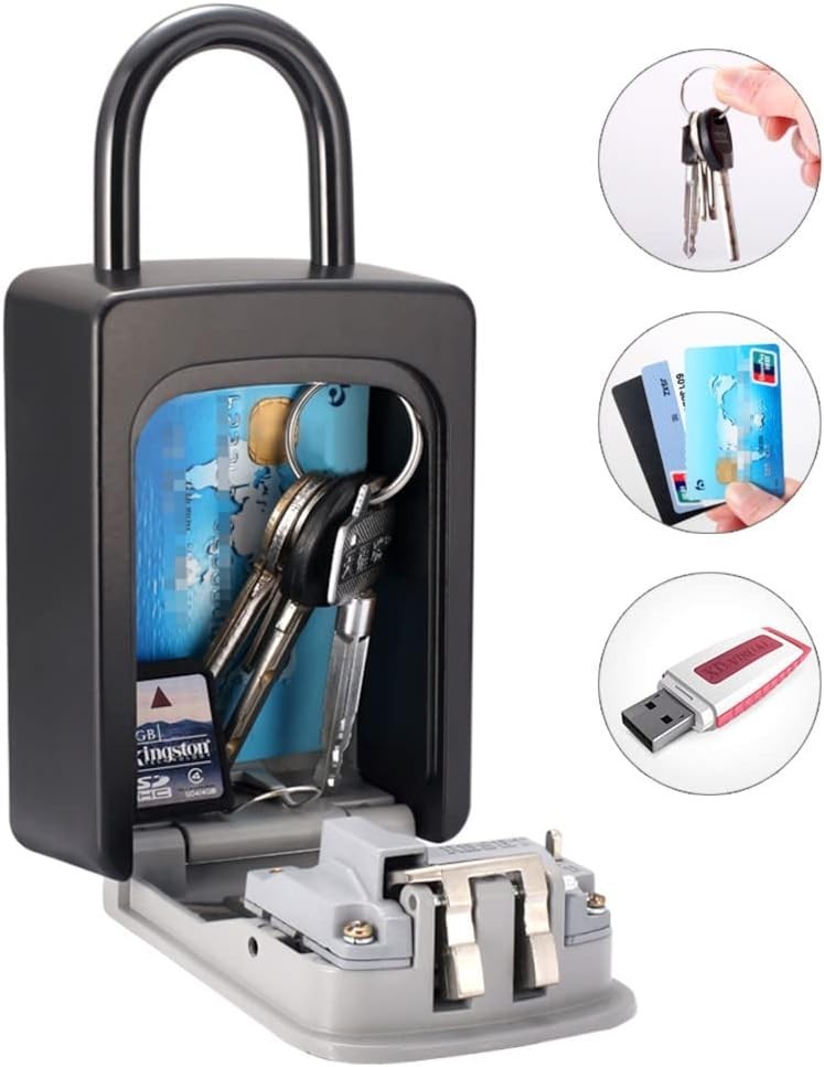 4 Digit Combination Security Key Lock Box