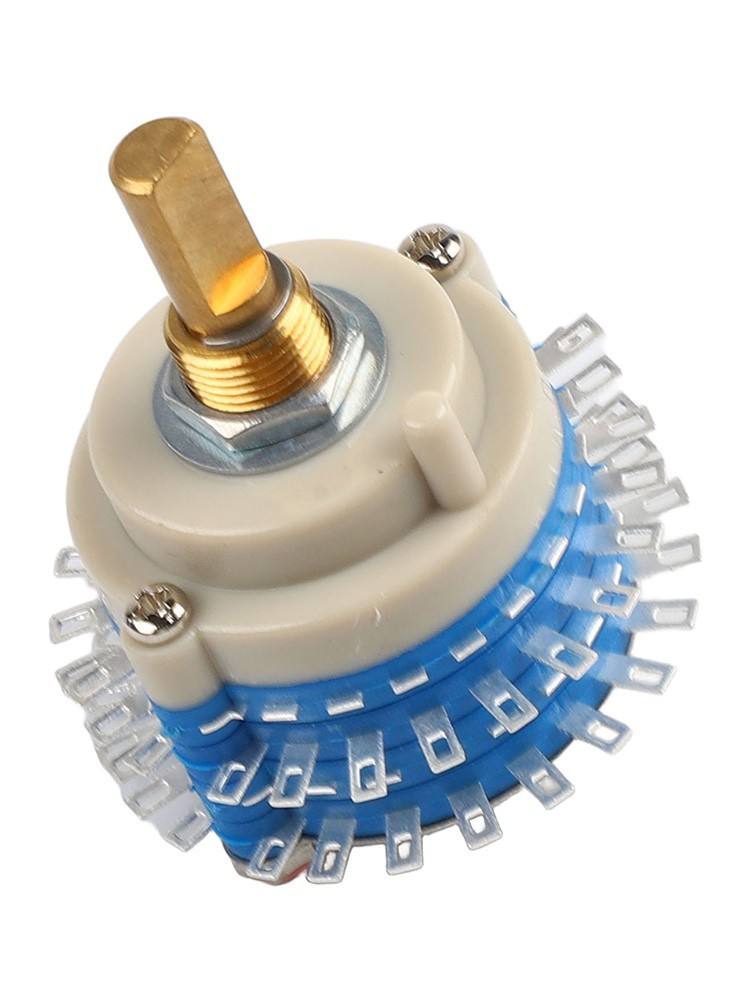 2Pole 24step Rotary Switch Attenuator for Volume Control and Signal Routing