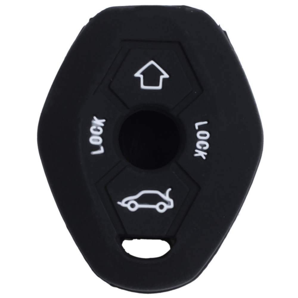 3 Button Remote Key Fob Silicone Case Cover For E46 E39 E63 E36 E81X5 Z32283