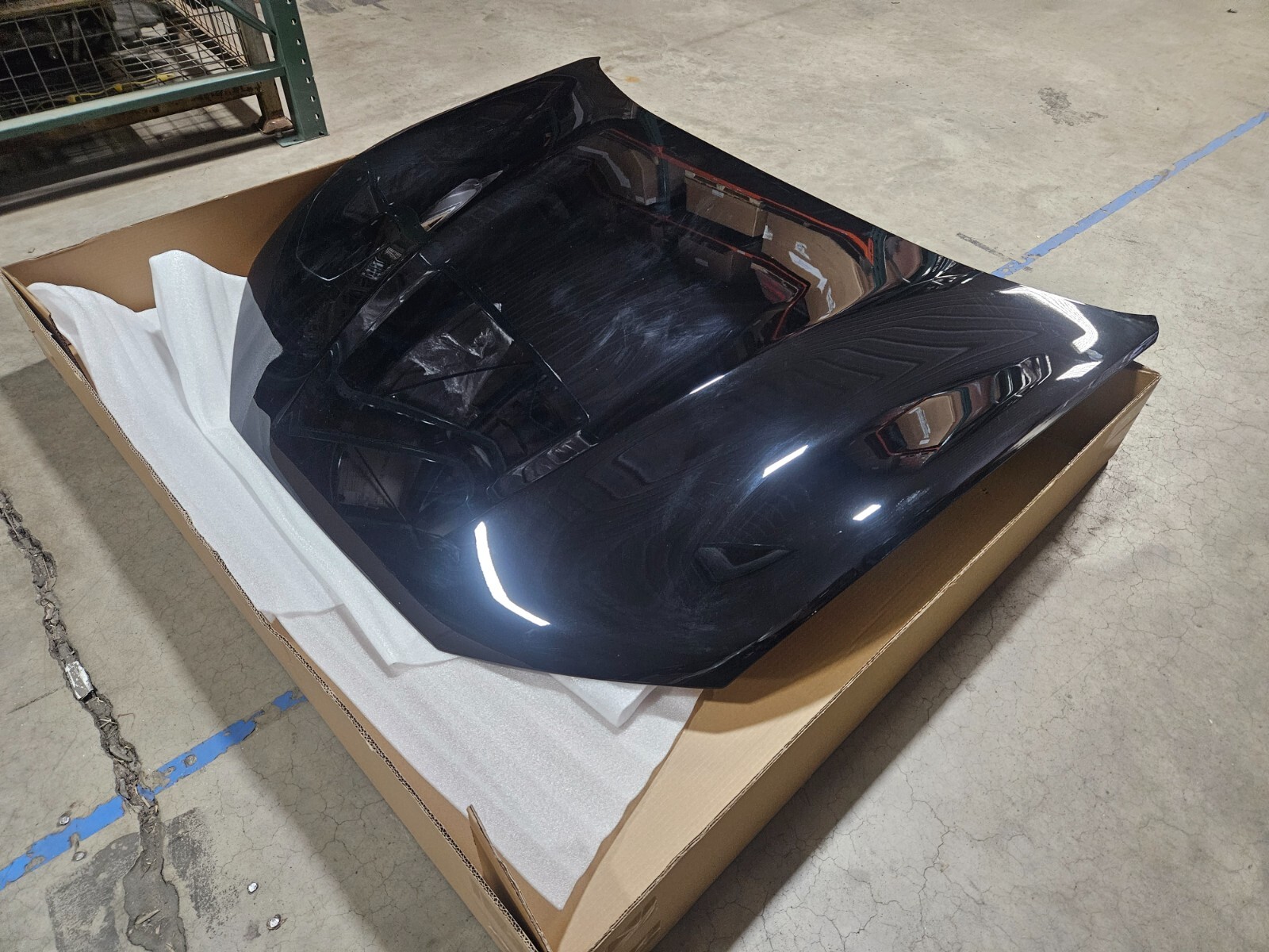 New Take Off Original Hood Fits 2021-2023 Mustang Mach E BLACK