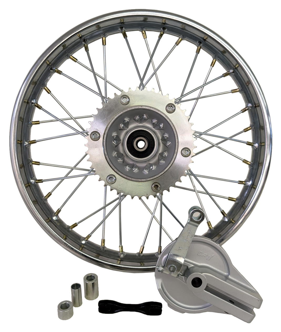 CRU Products Rear Rim Wheel Heavy Duty Spokes 1992-2007 Yamaha XT225 XT 225