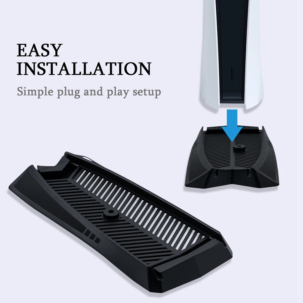VERTICAL STAND FOR PS5 DIGITAL EDITION - BLACK (P5 DE)
