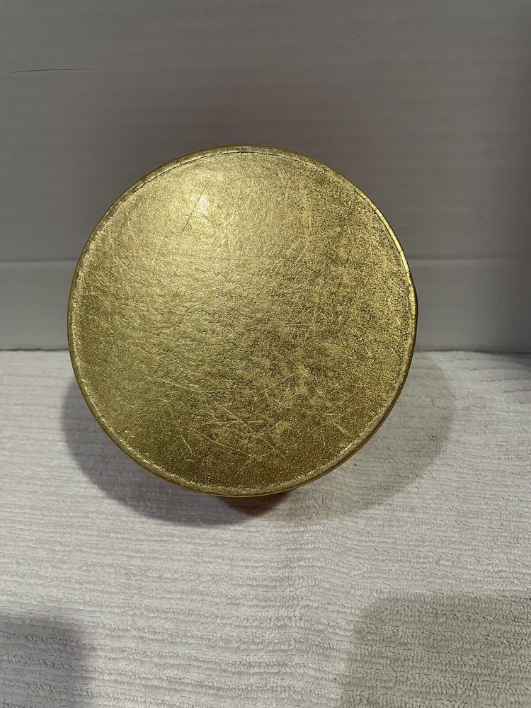 Faberge Flambeau Powder Box , empty