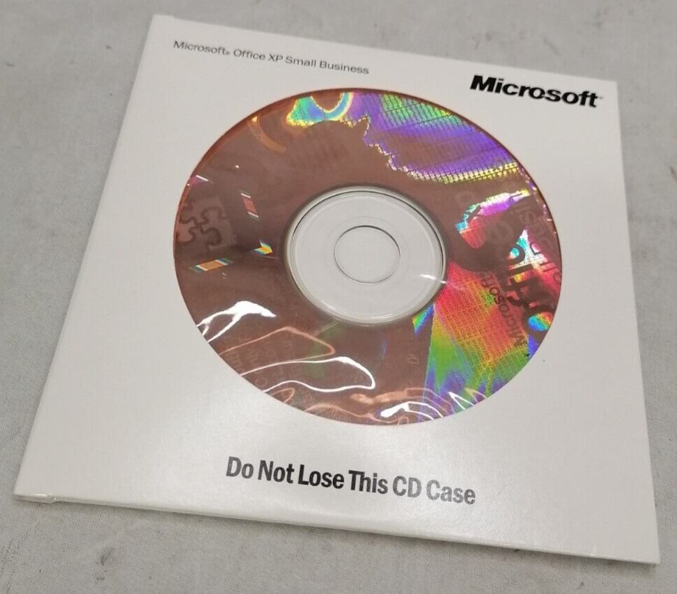 Microsoft Office XP 2002 Small Business