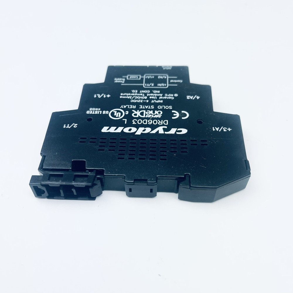 CRYDOM DR06D03 SERIES ONE DR SOLID STATE RELAY INPUT 4-32VDC