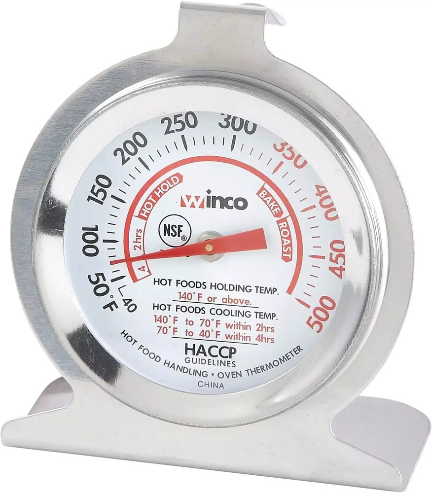 2-Inch Dial Oven Thermometer with Hook and Panel Base (TMT-OV2)