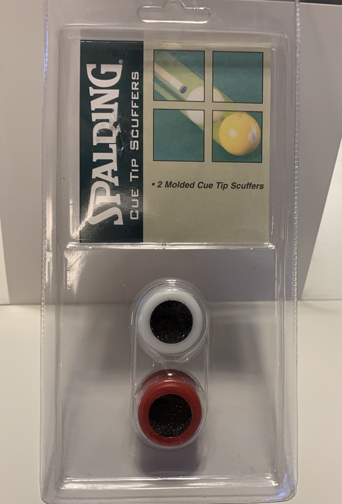 Spalding cue tip scufferd