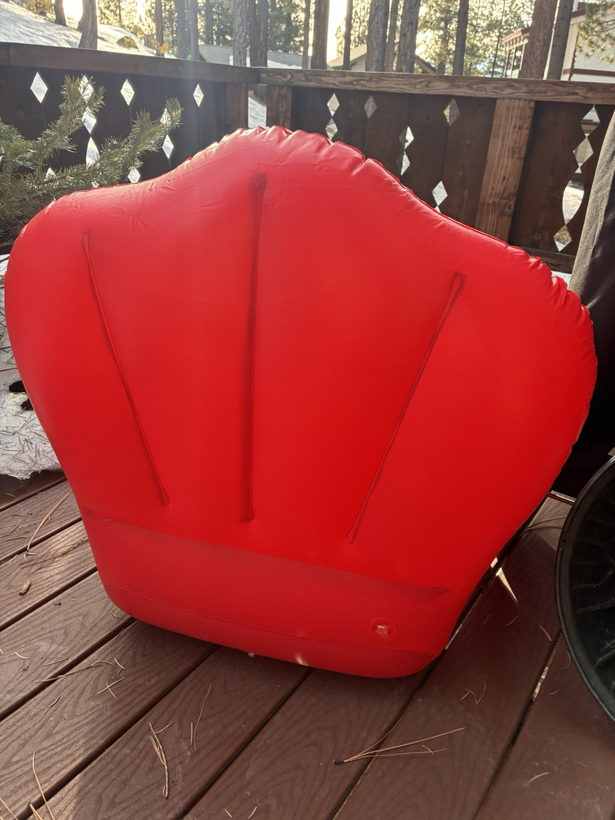 Alvin and the Chipmunks Inflatable Chair movie fox w/ pump promotional prop box