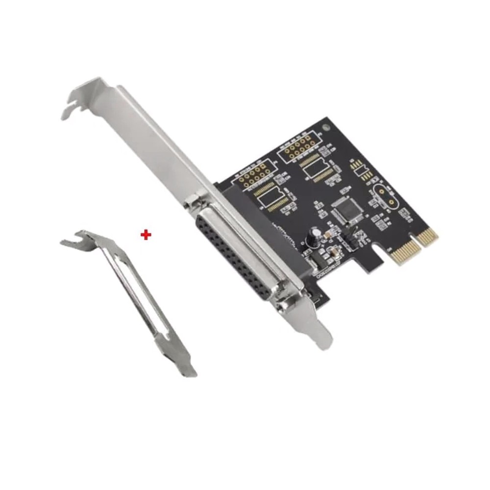PCIe to DB25 Parallel Port Adapter Card for Windows Server 2003, for Linux