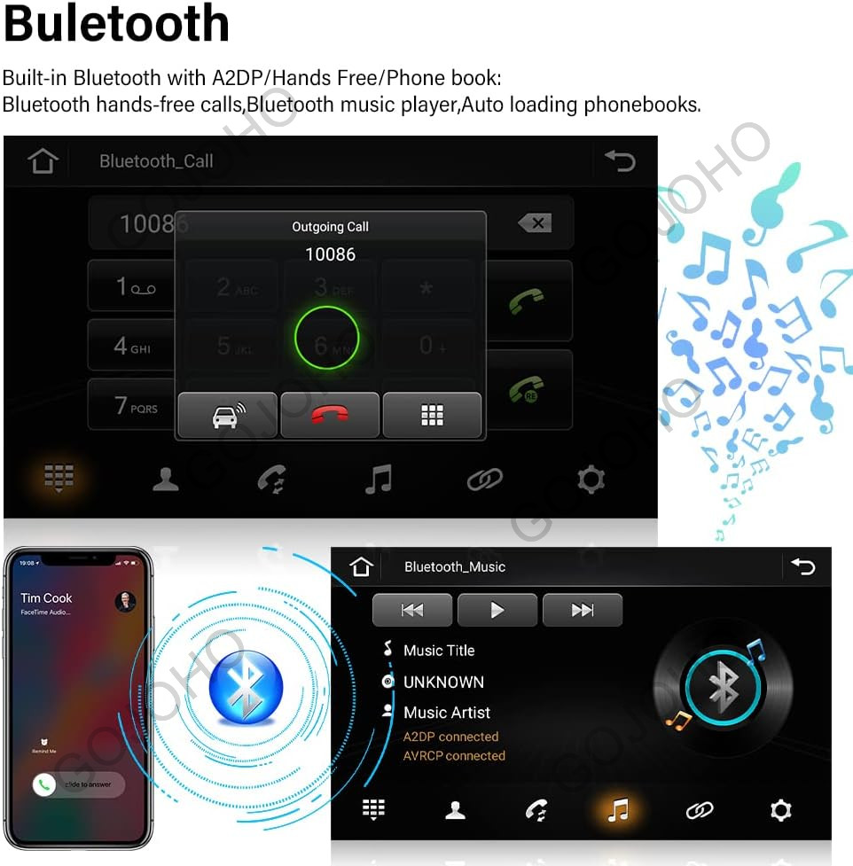 4+64GB 10.1" For Honda Element 2002-2006 Android 13 CarPlay Car Stereo GPS Radio