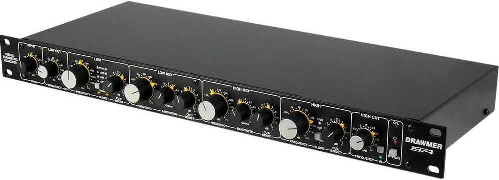 Drawmer 1974 Stereo Parametric Equalizer Black New