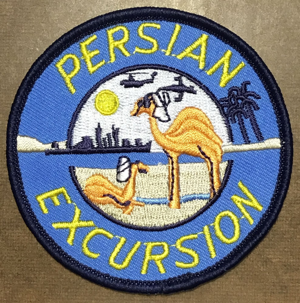 Army Navy Marines Air Force Persian Excursion Desert Storm patch